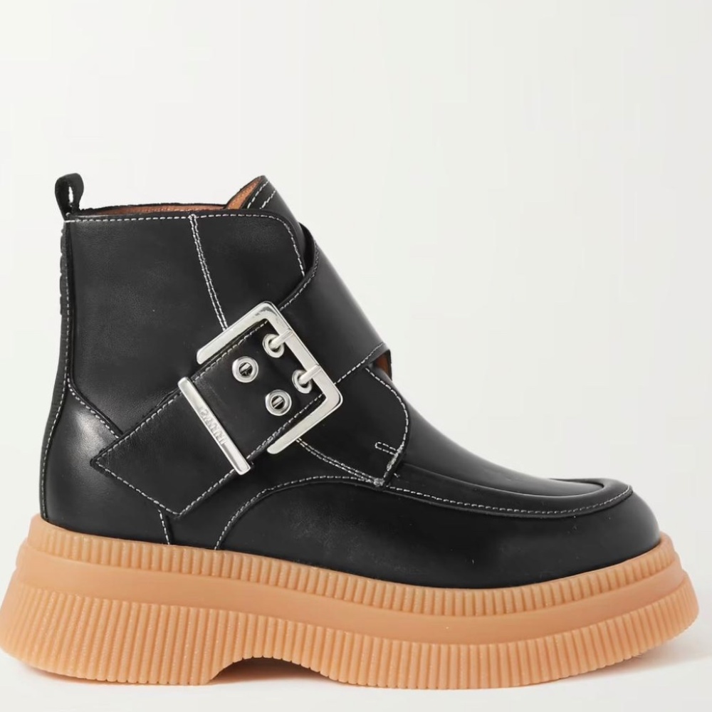 Ganni Platform Boots - Size 38
